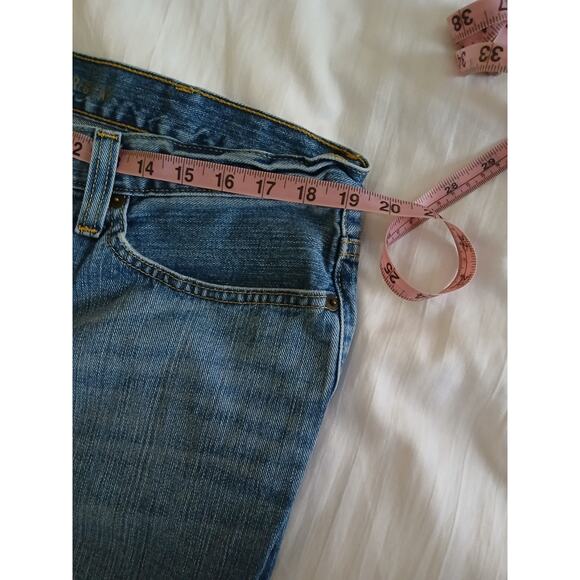 Roebuck and Company Jeans Men 38x30 Blue Light Wash Straight Leg Regular Fit Y2K - Picture 7 of 8